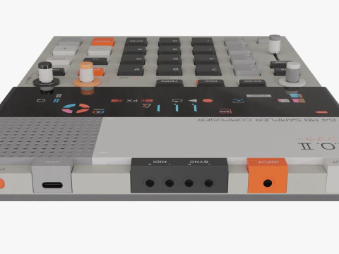 Teenage engineering EP133 KO II 3D Model