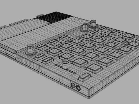 Teenage engineering EP133 KO II 3D Model