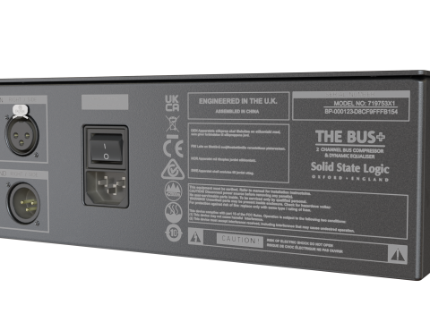 SSL The Bus Plus Compressor 3D-Modell