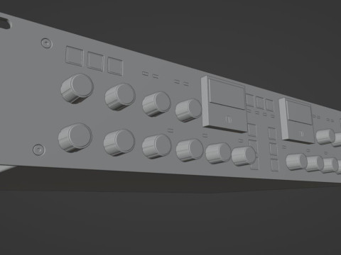SSL The Bus Plus Compressor 3D-Modell