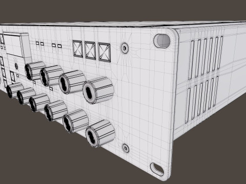 SSL The Bus Plus Compressor 3D-Modell