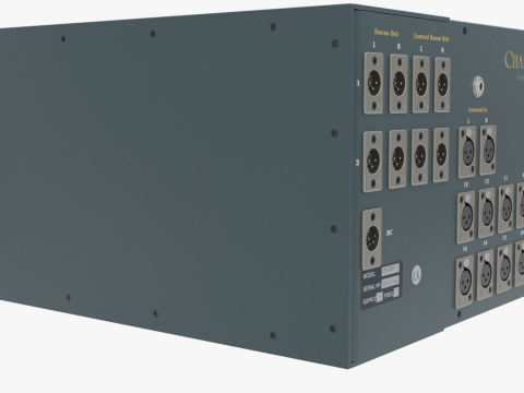 Chandler Limited TG Mini Rack Mixer 3D मॉडल