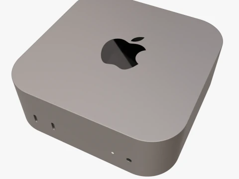 Mac Mini M4 2024 Modèle 3D