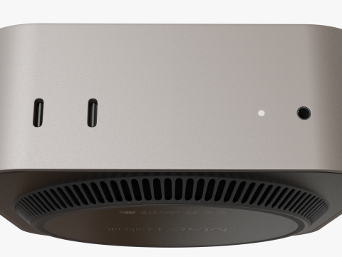 Mac Mini M4 2024 Modèle 3D