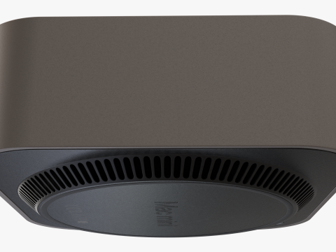 Mac Mini M4 2024 Modèle 3D