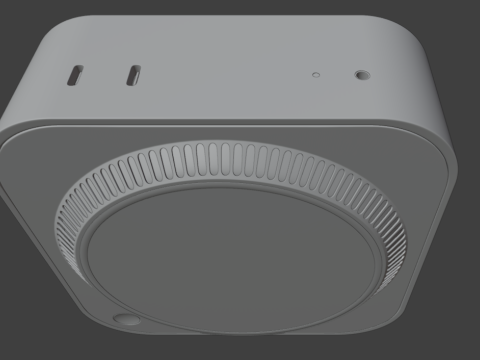 Mac Mini M4 2024 Modèle 3D