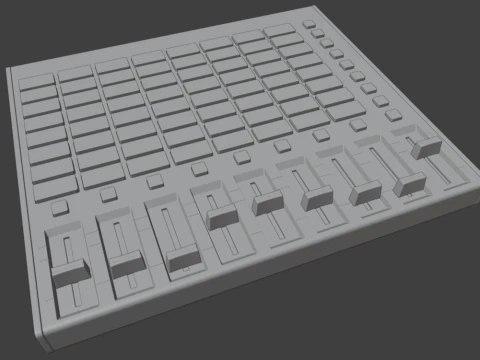 AKAI Professional APC mini MK2 3D Model