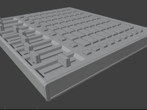 AKAI Professional APC mini MK2 3D Model