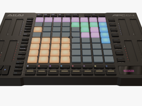AKAI Professional APC 64 Model 3D