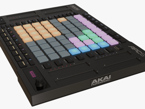 AKAI Professional APC 64 Model 3D