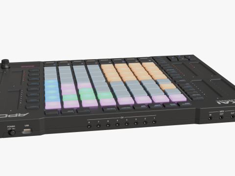 AKAI Professional APC 64 Model 3D