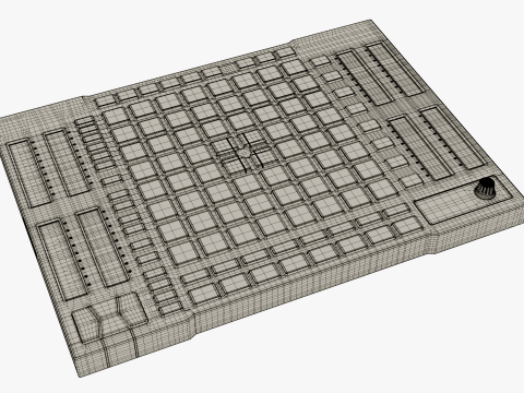 AKAI Professional APC 64 Model 3D