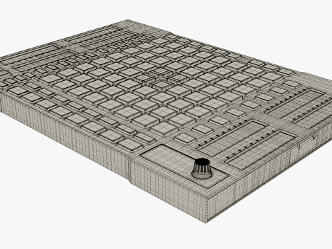 AKAI Professional APC 64 Model 3D