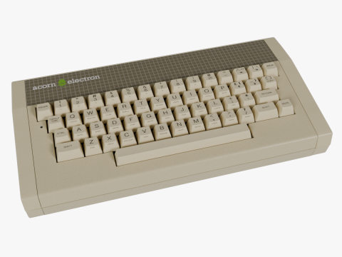 Acorn Electron 3D Модель