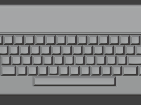 Acorn Electron 3Dモデル