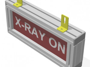 x-ray on board 3D 모델