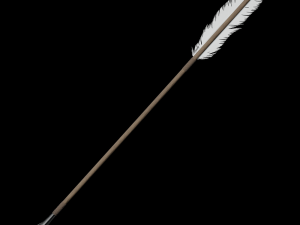 bow and arrow 3D Model