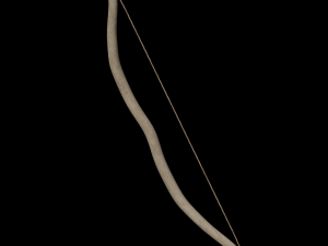 bow and arrow 3D Model