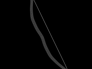 bow and arrow 3D Model