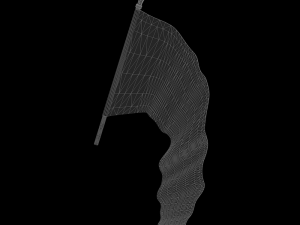 flag Modelo 3D