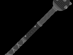 mace Modèle 3D