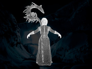 wizard girl 3D Model