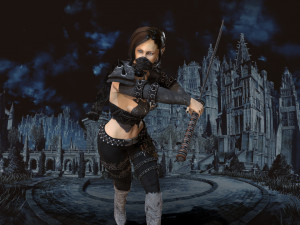 assasin girl 3D Modell