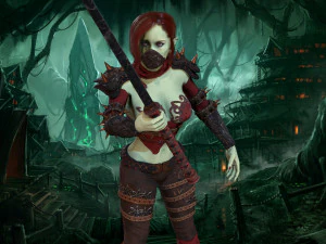 ragazza assassina Modello 3D