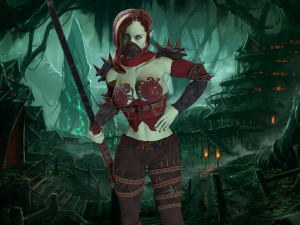 assasin girl 3D Modell