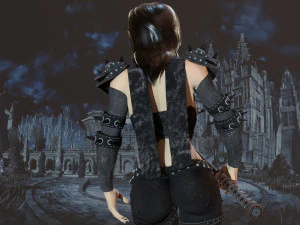 ragazza assassina Modello 3D