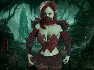 ragazza assassina Modello 3D