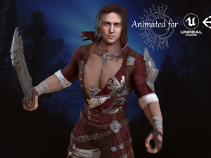 warrior 3D 모델