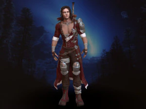 warrior 3D Model