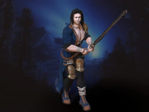 warrior 3D Model