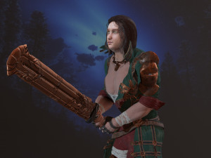 warrior Modelo 3D