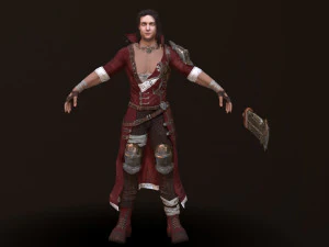 warrior 3D Model