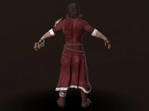 warrior 3D Model