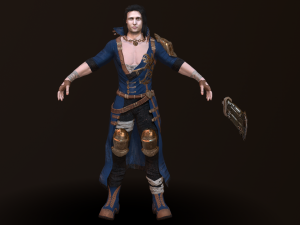 warrior Modelo 3D
