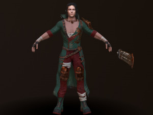 warrior Modelo 3D