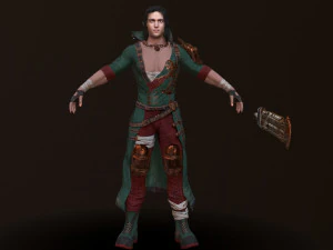 warrior 3D Model