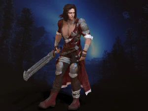 warrior 3D Model