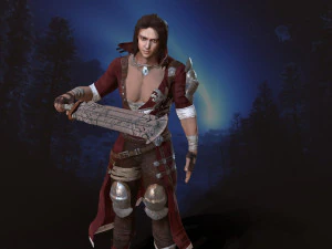 warrior 3D Model