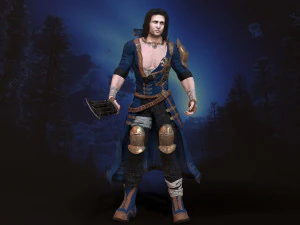 warrior 3D Model