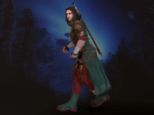 warrior 3D Model