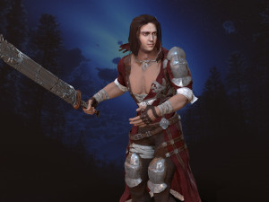 warrior Modelo 3D