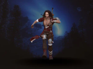 warrior 3D Model