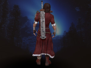 warrior Modelo 3D