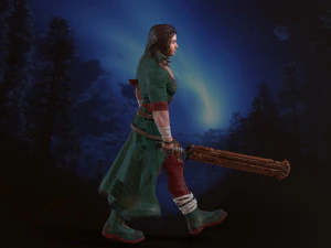 warrior 3D Model