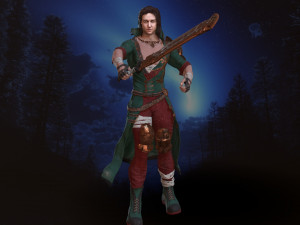 warrior Modelo 3D