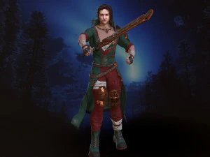 warrior 3D Model